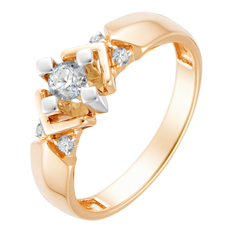 Кольцо 1011975 Золото