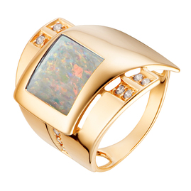 Кольцо кл3782-15 Золото