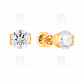 Серьги с575 Золото