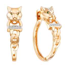 Серьги с660 Золото