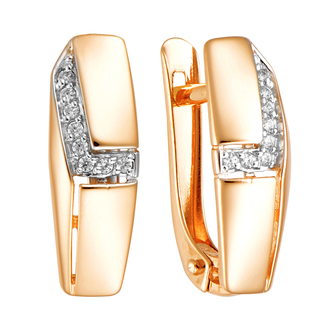 Серьги кл2818а Золото