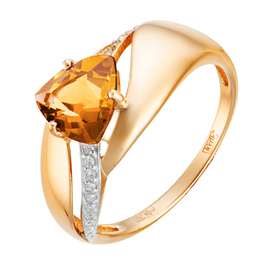 Кольцо кл3811-48 Золото