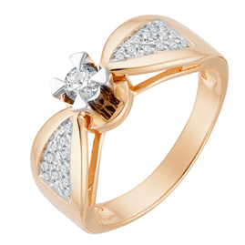 Кольцо 1011958 Золото