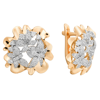 Серьги кл1657а Золото