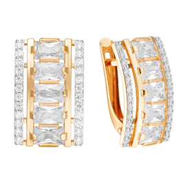 Серьги кл3843а Золото