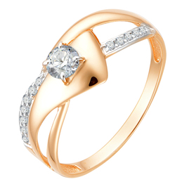 Кольцо кл3023-62 Золото