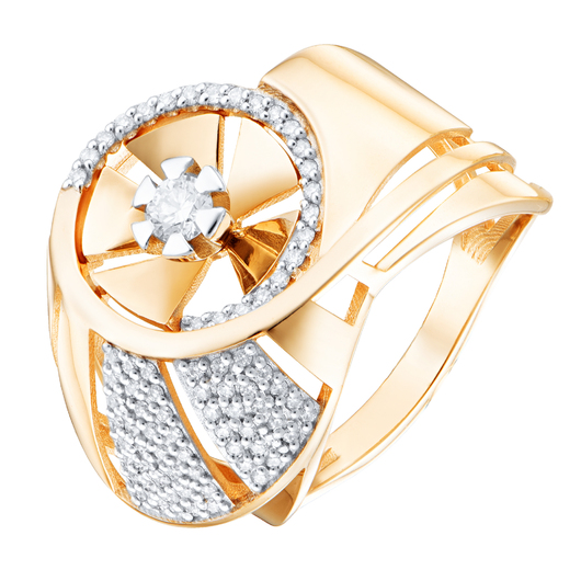 Кольцо 1012420 Золото