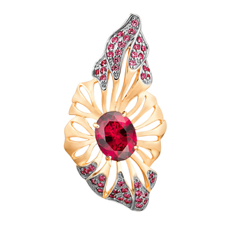 Брошь бш071-30 Золото