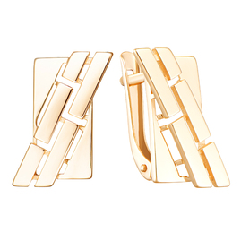 Серьги кл4078а-01 Золото