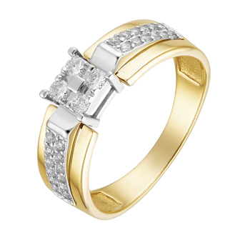 Кольцо 1012191 Золото