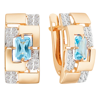 Серьги кл3132а-78 Золото