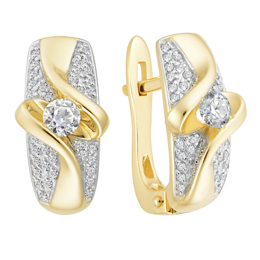 Серьги 1021755 Золото