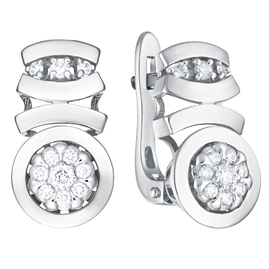 Серьги 1022037 Золото