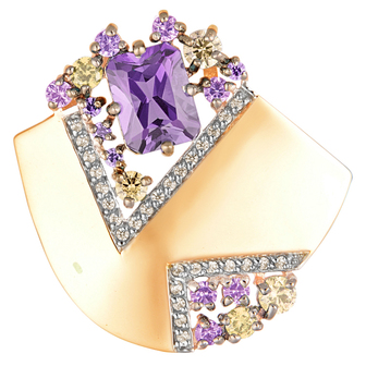 Подвеска кл2557б-3 Золото