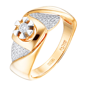 Кольцо 1011905 Золото