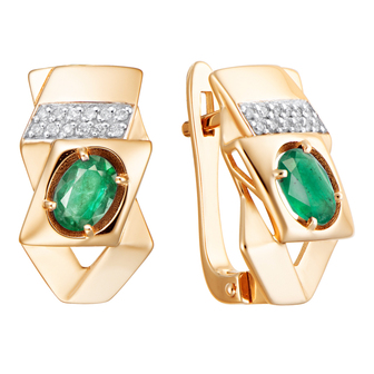 Серьги 2021994 Золото