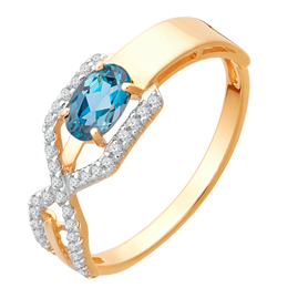 Кольцо кл2688-28 Золото