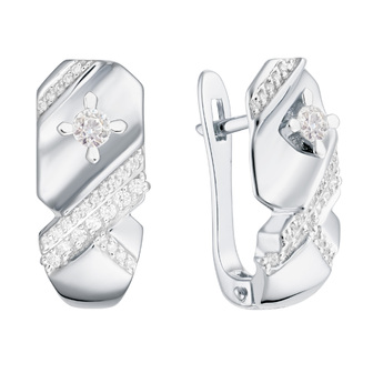 Серьги 1021875 Золото