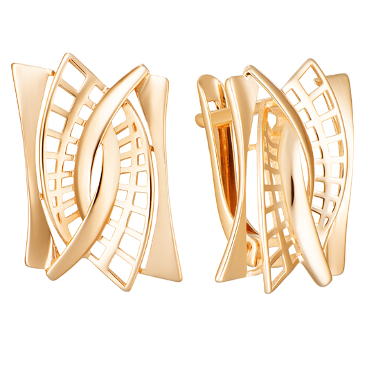 Серьги кл4137а Золото