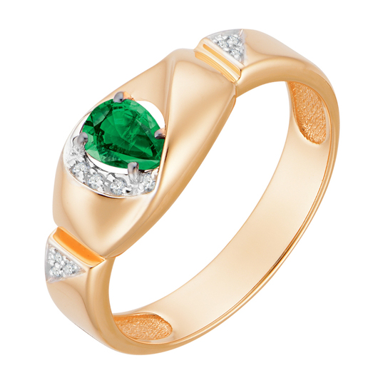 Кольцо 2012118 Золото