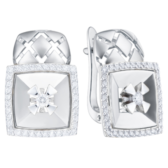 Серьги 1022057 Золото