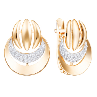 Серьги кл4296а-01 Золото