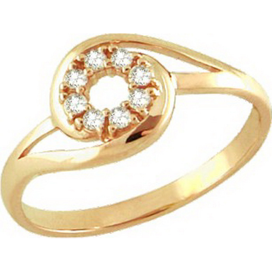 Кольцо кл4224-01 Золото