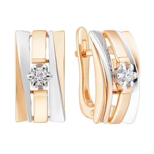 Серьги 1021734 Золото