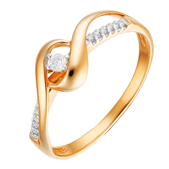 Кольцо 1012231 Золото