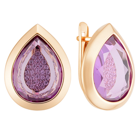 Серьги кл3227а-49 Золото