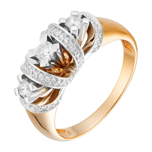 Кольцо 1012211 Золото