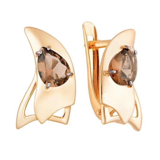 Серьги кл3052а-4 Золото