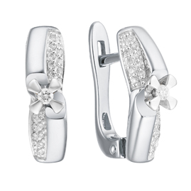 Серьги 1021962 Золото