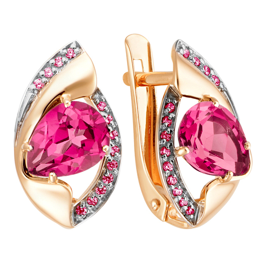 Серьги кл3014а-30 Золото