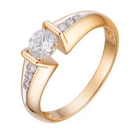 Кольцо кл3663-62 Золото